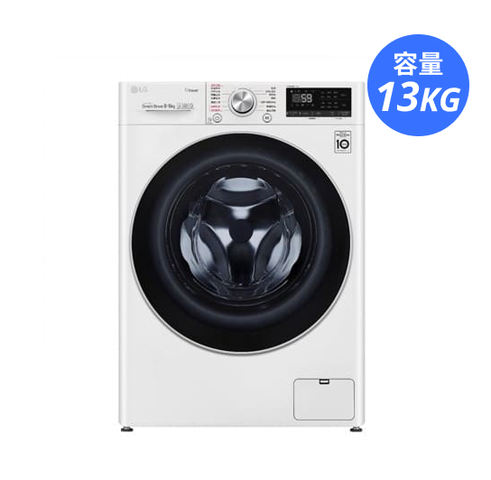 LG WiFi蒸氣洗脫烘變頻滾筒洗衣機型號：WD-S13VDW