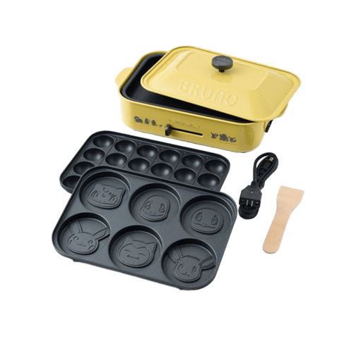 BRUNO寶可夢多功能烤盤 型號:BOE118-YE